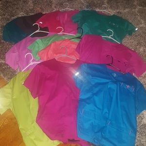 12 pairs (top and pants) Med Couture